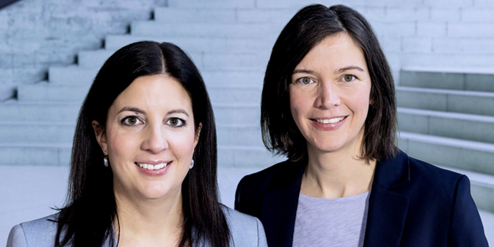 Kandidieren für den Regierungsrat: Laura Bucher (links) und Bettina Surber.