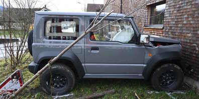 Die 92-Jährige krachte in die Hausmauer