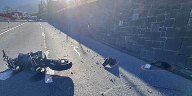 Der 20-Jährige verletzte sich beim Unfall unbestimmt.