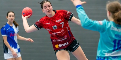 Die Rückraumspielerin Lea Marie Flohr avancierte mit zehn Treffern zur Kreuzlinger Topscorerin beim 35:27-Heimsieg über GC Amicitia Zürich. 