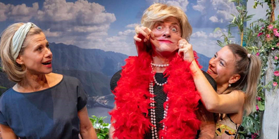 Alexandra Seefisch, Rolf Knie und Myriam Mazzoleni.