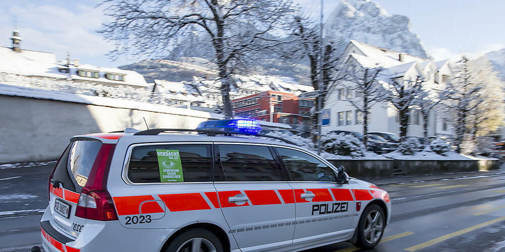 Die Schwyzer Kantonspolizei war am Wochenende wegen eines Ladendiebs und eines Einbrechers ausgerückt. (Archivbild)