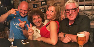 Cony Sutter, Salvo und Stefanie und Bauchredner Roli Berner.