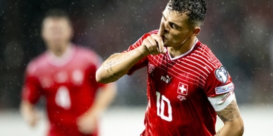 Gewinnt er den Hauptpreis? Granit Xhaka hat Gold in den Füssen.