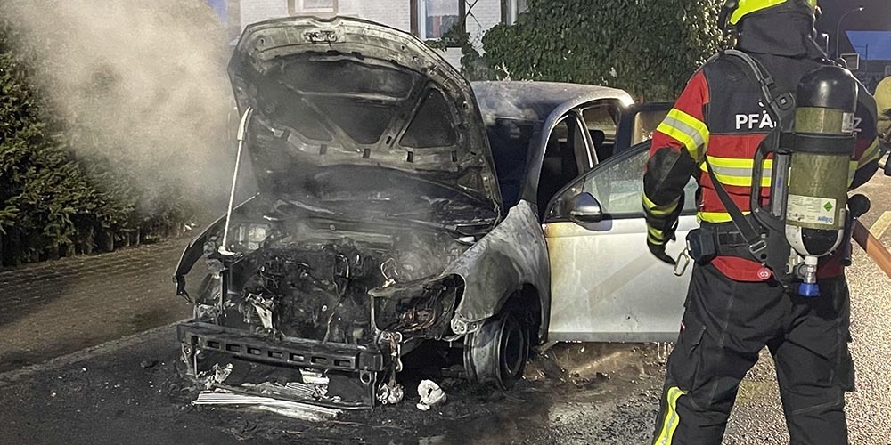 Die Stützpunktfeuerwehr Pfäffikon konnte die Flammen rasch löschen.