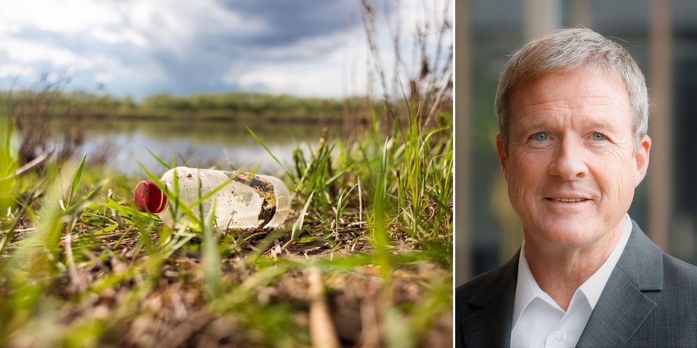 Prof. Rainer Bunge (r.) vom UMTEC Institut für Umwelt- und Verfahrenstechnik nennt die Pfandsystem-Nachteile und sagt, wo die Schweiz im Recycling steht.