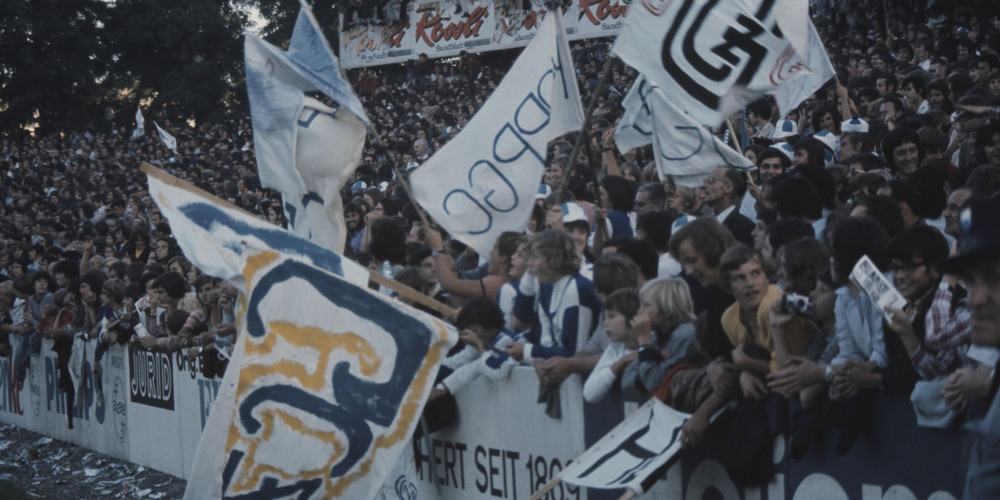 Die glorreichen Zeiten der Grasshoppers sind schon länger vorbei. 1971 war die Welt für die GC-Fans noch in Ordnung.