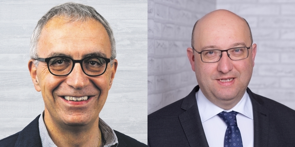 Aus Sicht des Flawiler FDP-Kantonsrats Baumann (links) würde die Wahl des Werdenbergers Tinner (rechts) mehr regionale Vielfalt in die Regierung bringen.