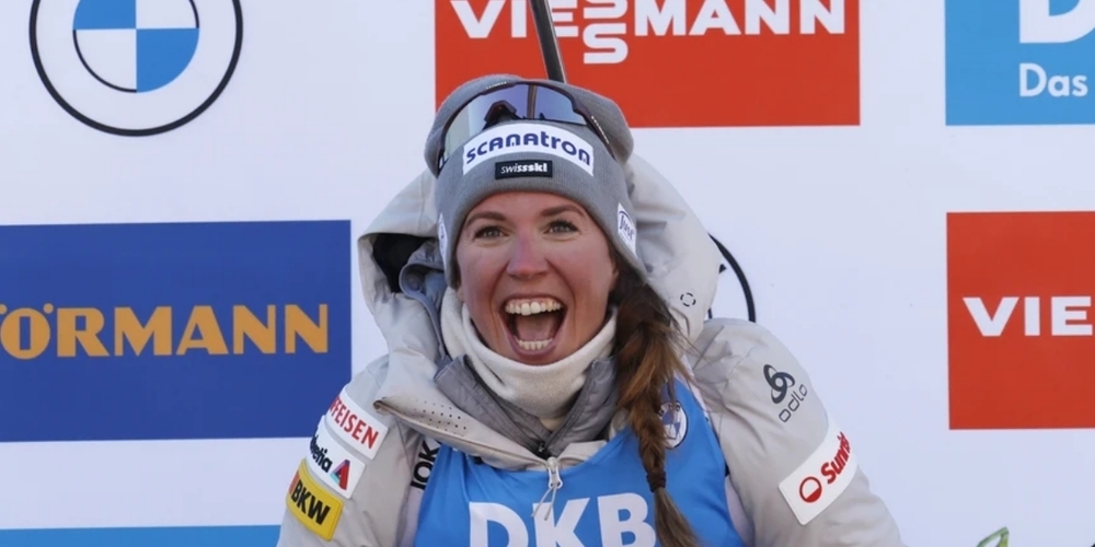 Wunderbare Premiere: Lena Häcki-Gross siegt erstmals im Weltcup.