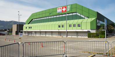 Pro Tag wurden jeweils nur 5-7 Patienten getestet im Konsultationszentrum in Jona.