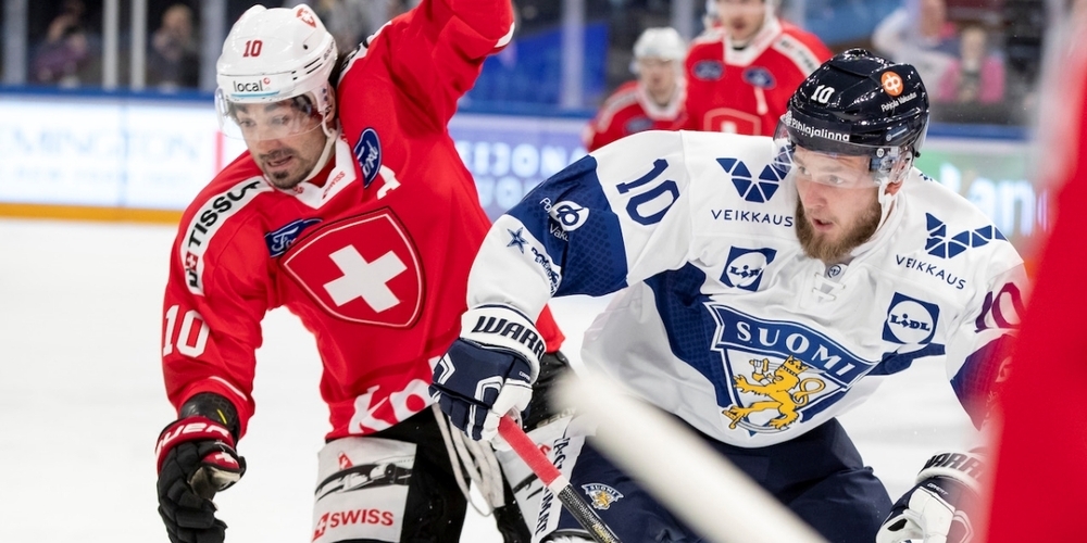 Die Schweizer haben gegen Finnland trotz starkem Start das Nachsehen.