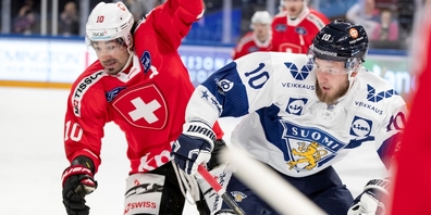 Die Schweizer haben gegen Finnland trotz starkem Start das Nachsehen.