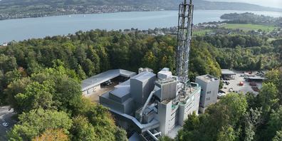 Die Kehrrichtverbrennungsanlage in Horgen am Zürichsee dient als Praxis-Labor für die Speicherung von energie.