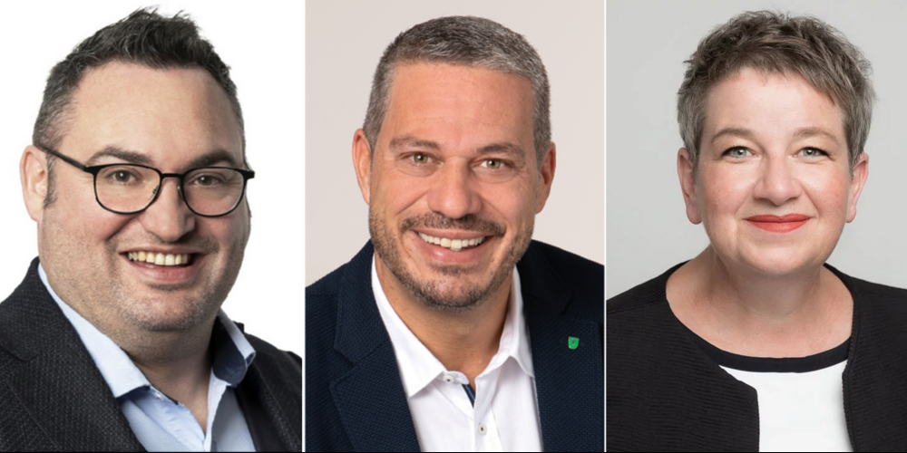 Raphael Frei, Jens Jäger, Ruth Keller-Gätzi (v.l.n.r.)