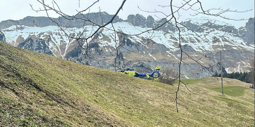 Der Unfall geschah in unwegsamen Gelände