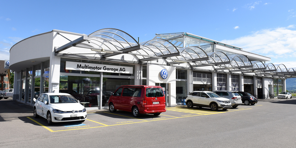 Die Autogaragen in der Region – hier die Multimotor Garage in Siebnen – leiden unter den Auswirkungen des Coronavirus. (Bild: Franz Feldmann)