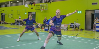 Nicolas Franconville (links) und Nils Harzenmoser spielten am Wochenende zweimal zusammen. 