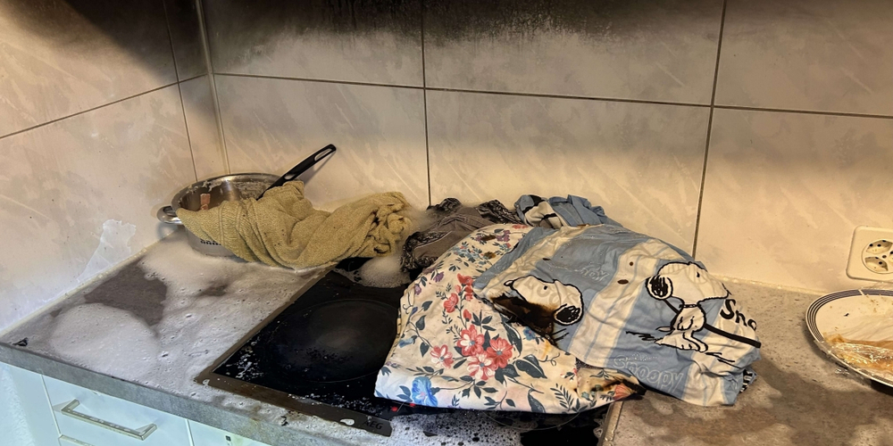 Der Brand konnte glücklicherweise schnell gelöscht werden.