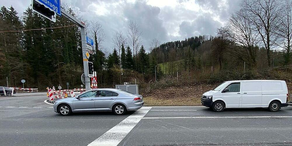 Auf der Autobahn A14 kam es am Montagnachmittag zu einem Auffahrunfall.