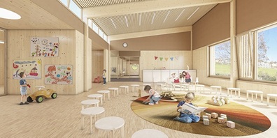 So könnte der neue Kindergarten aussehen? (Symbolbild)