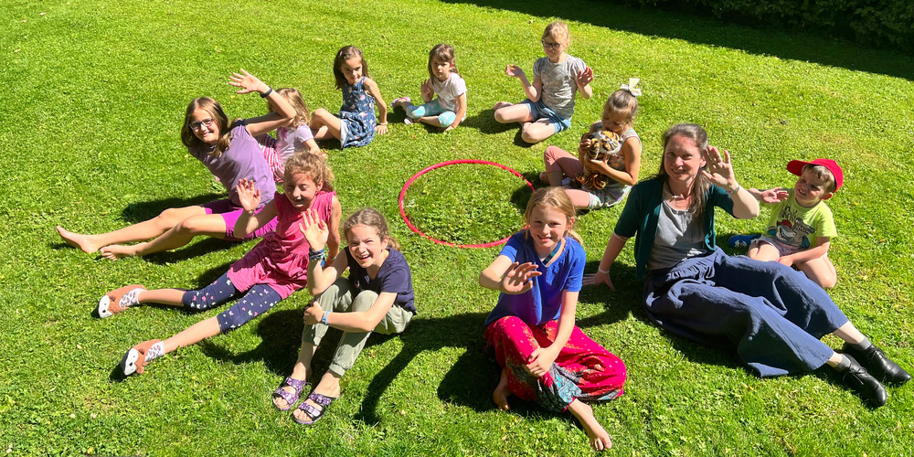 Die «Kinder- und Jugendkantorei St.Gallen C» unter der Leitung von Verena Förster