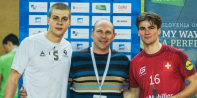 UHC Uster Stars Claudio Schmid und Pascal Schmuki in der WM-Quali.