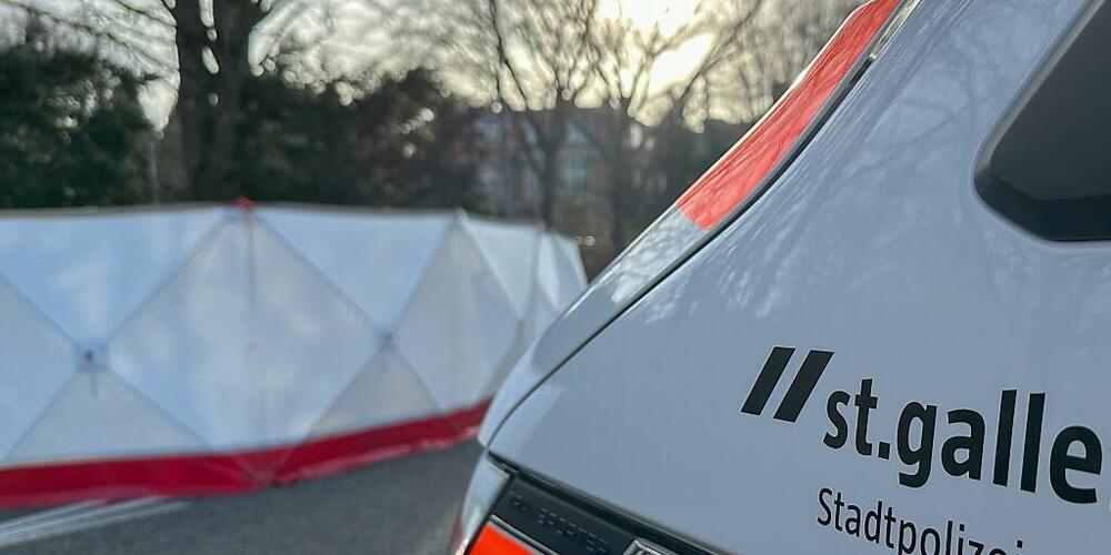Der Hergang des Unfalls auf der Fürstenlandstrasse wird von der Stadtpolizei noch abgeklärt.