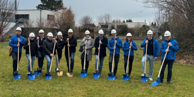 Von links: Daniel Romer (Cristuzzi Immobilien-Treuhand AG), Marcel Spirig, Daniel Finger, Richard Spirig, Ursula Cristuzzi, Rolf Cristuzzi (Aedil AG), Manuela Poller, Marco Poller, Marco Cristuzzi (Cristuzzi Architektur AG), Andrea Cristuzzi (Aedil AG), Jerom Schmid (Cristuzzi Architektur AG), Bernhard Eberle (Cristuzzi Architektur AG)