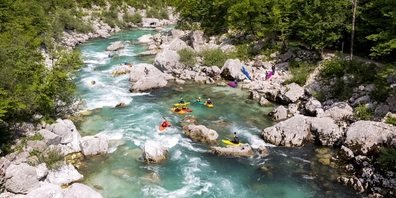 Der renommierte Kajakfilmer Olaf Obsommer entführt das Publikum nach Slowenien ins Soca-Tal – für ihn «der schönste Fluss der Alpen».