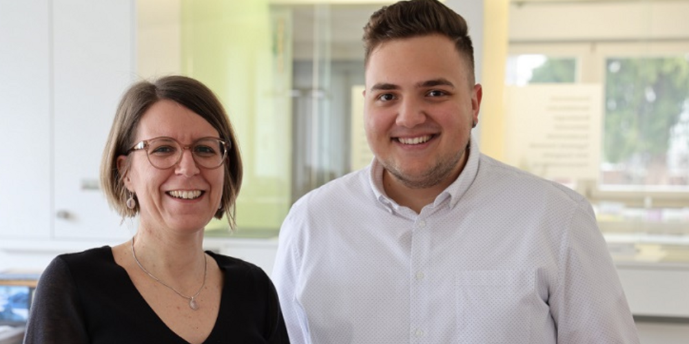 Jonas Mucnjak und Claudia Keller