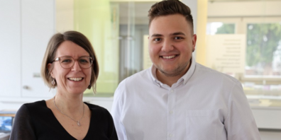 Jonas Mucnjak und Claudia Keller