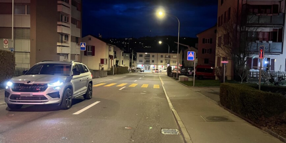 Hier ereignete sich der Unfall.