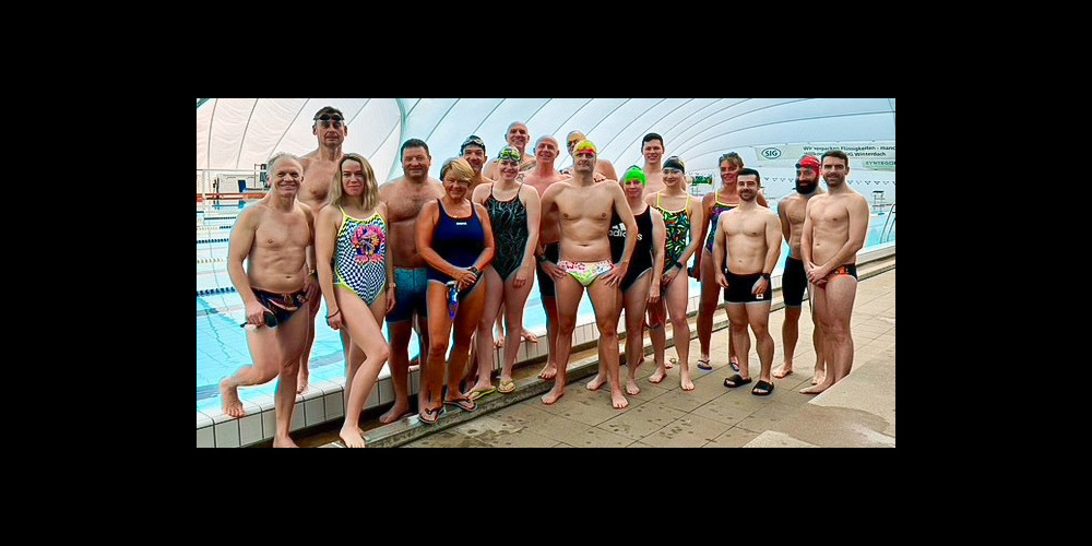 Die erfolgreichen Schwimmerinnen und Schwimmer des Tristar Schaffhausen. 