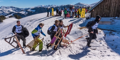 Aussicht beim Start auf der Alp Tanzboden.