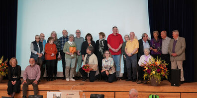 Zahlreiche Ehrenmitglieder, sowie die beiden Ehrenpräsidenten sind der Einladung der Samariter gefolgt.