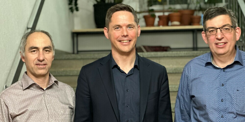 Die Mitte Kantonsräte Adrian Gmür, Bütschwil, Mathias Müller, Lichtensteig und Hansruedi Thoma, Müselbach.