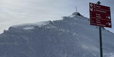 Eine Jugendliche wurde auf den Flumserbergen von einer abgebrochenen Schneewechte verschüttet.