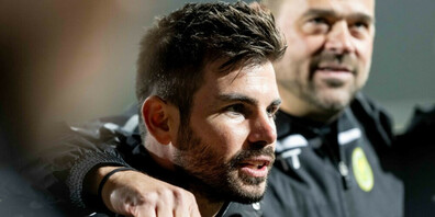 Bleibt ein Brühler bis zum Sommer 2025: Trainer Denis Sonderegger (links)