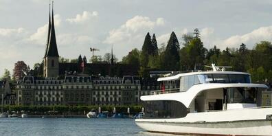 Die MS Saphir ist im Stil einer Yacht gebaut. (Archivaufnahme)