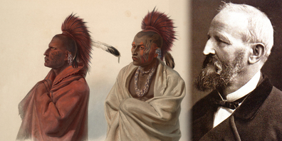 Mit Stift und Pinsel hat er hat die indigene Bevölkerung der USA im Zuge seiner Expeditionsreise nach Nordamerika (1832-1834) porträtiert: der Stadtzürcher Maler Karl Bodmer (1809-1893).