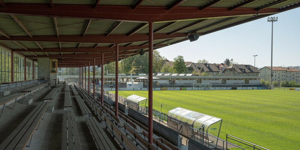 Auch das Paul-Grüninger-Stadion bleibt leer am Sonntag. Der «kleine Stadtmatch» zwischen St. Gallen U-21 und Brühl findet in Wil statt. 