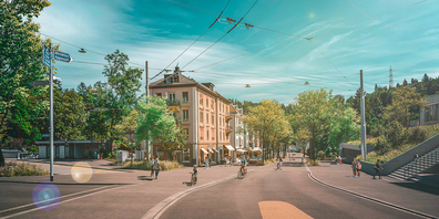 Der Liebegg-Tunnel soll den Verkehr aus dem Appenzellerland schon vor dem Riethüsli abfangen und unterirdisch auf die Autobahn leiten