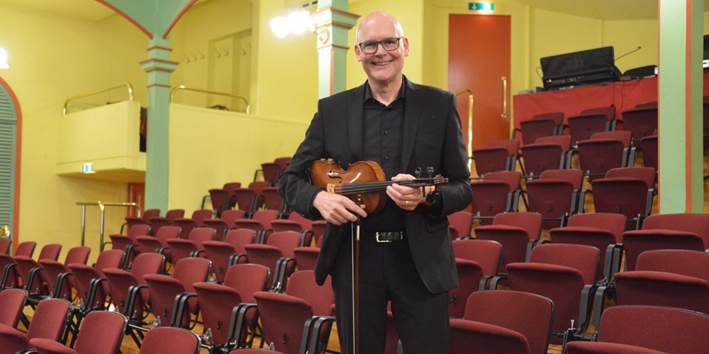 Felix Sager ist begeisterter Musiker. 