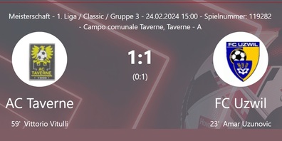 Der FC Uzwil verbucht im Kampf um den Ligaerhalt einen weiteren Punkt.