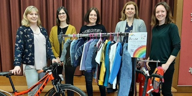 v.l. Jasmin Biollay, Claudia Rohner, Karin Zoller, Krisztina Ruszkai und Antje Förster
