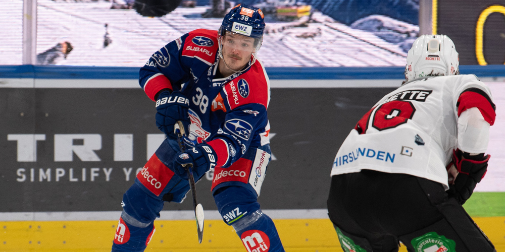 Die ZSC Lions gewinnen zuhause gegen den Lausanne HC mit 3:1.