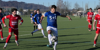 Noah Thönig traf gegen Rebstein doppelt (Archivbild)