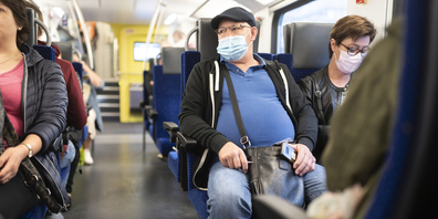 Im öffentlichen Verkehr in der Schweiz gilt eine Maskentragepflicht.