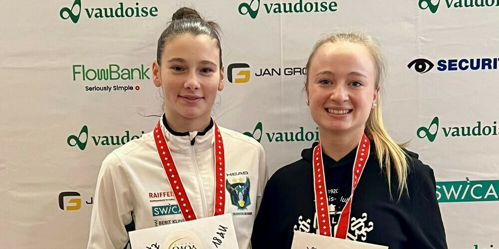 Foto mit Alyssia Giupponi (ebenfalls 3. Rang).