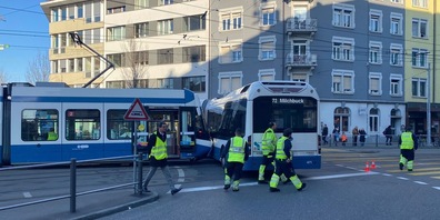 Am Ostermontag kam es in Zürich zu zwei Tramunfällen. (Symbolbild)